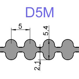 HTD-425-D5M-09